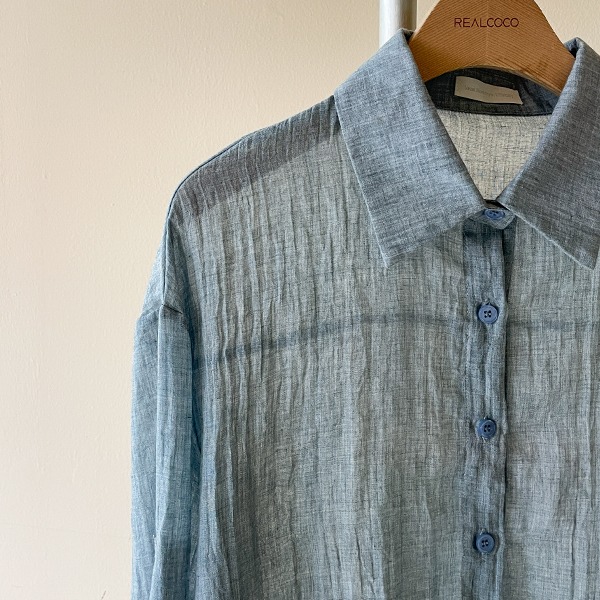 [15%할인/여름셔츠]  UTMOST 세인트 거즈 셔츠 - 4 Color (크롭/숏/여행룩/살안타템)